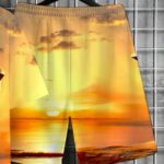 Lion Print Color Block Set